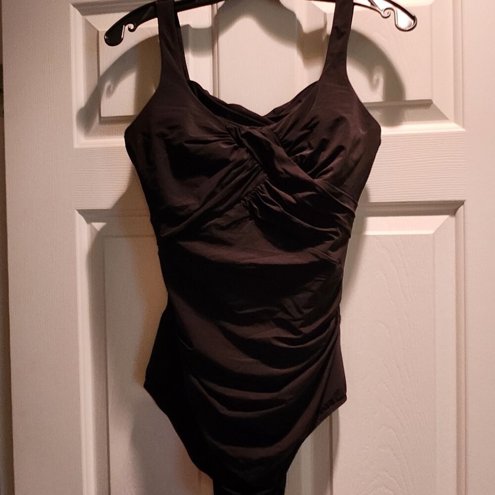 Black One Piece Swimsuit